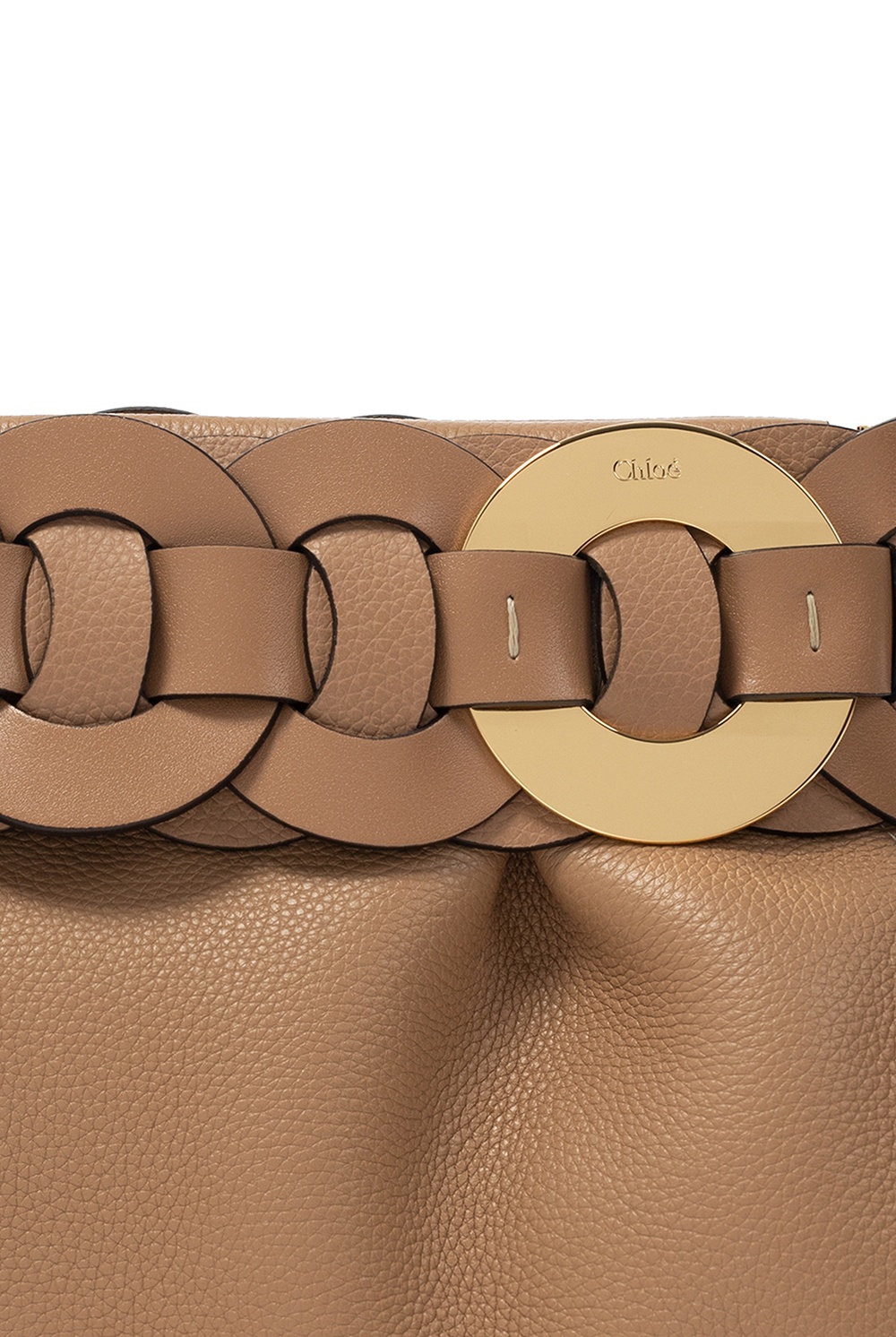 Chloé ‘Darryl’ clutch with logo